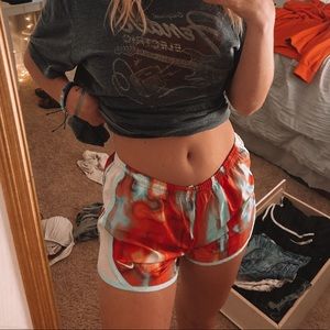 Watercolor Nike Shorts